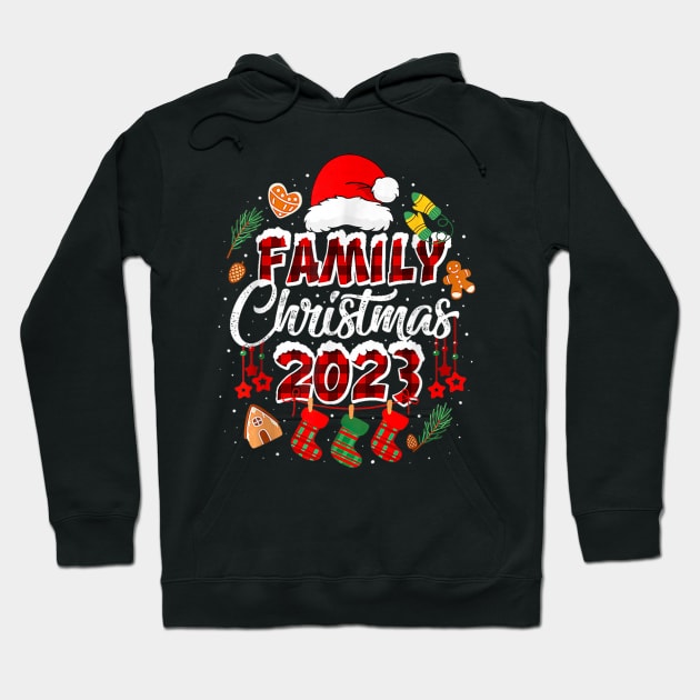 Family Christmas 2023 Matching Squad Santa Elf Hoodie by rhazi mode plagget